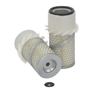 PFA10361 Air Filter Primary Round Metal End Finned